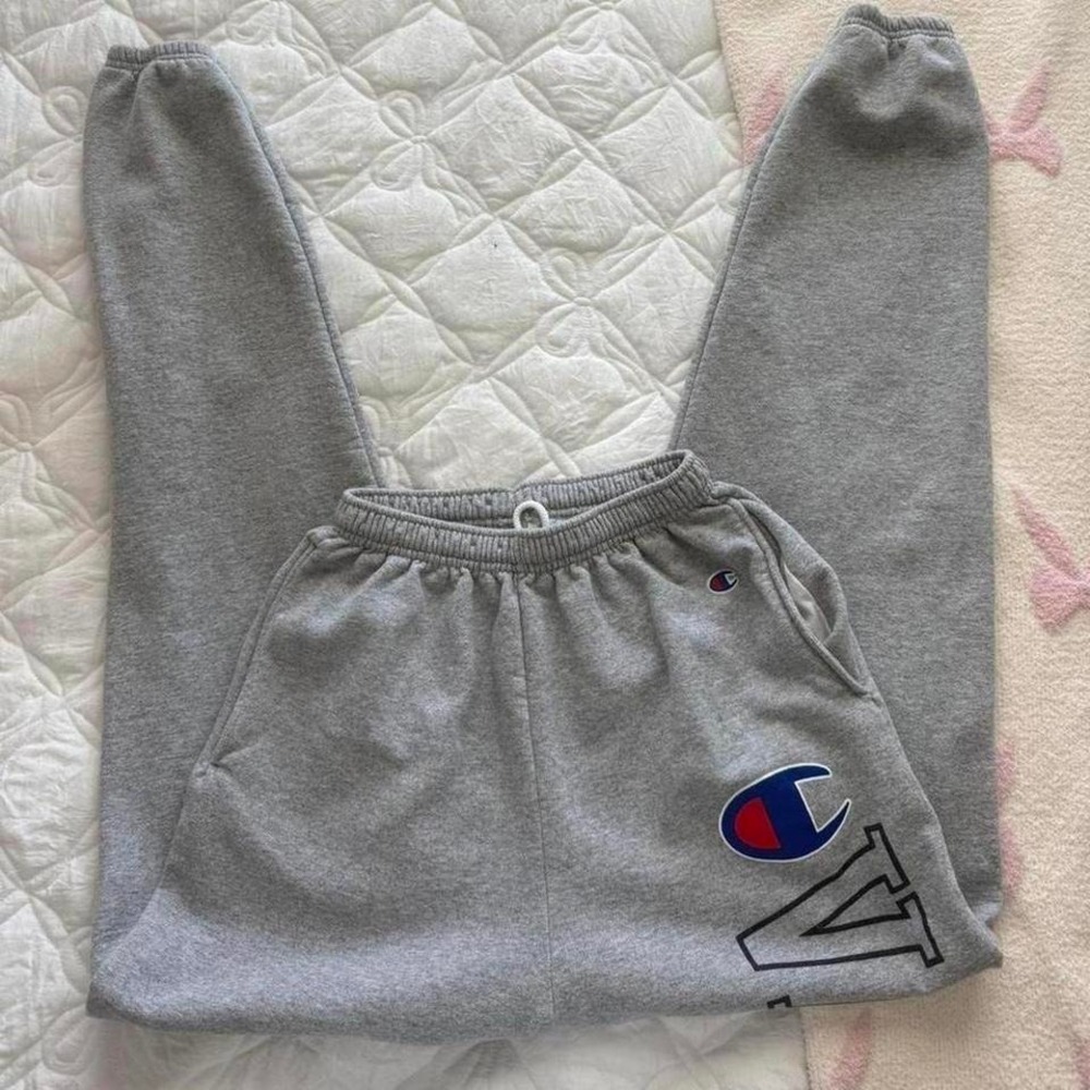 vale college grey champion sweatpants